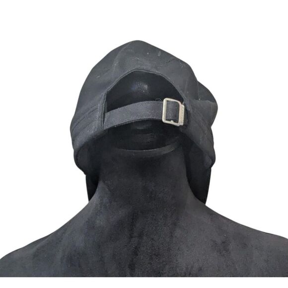 KBETHOS Y2K Beaded Cross Cadet Cap, Black Biker Goth - Picture 5 of 5